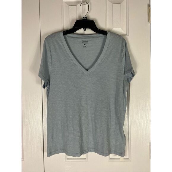 Madewell Womens Blue Blouse Size M - Picture 1 of 3